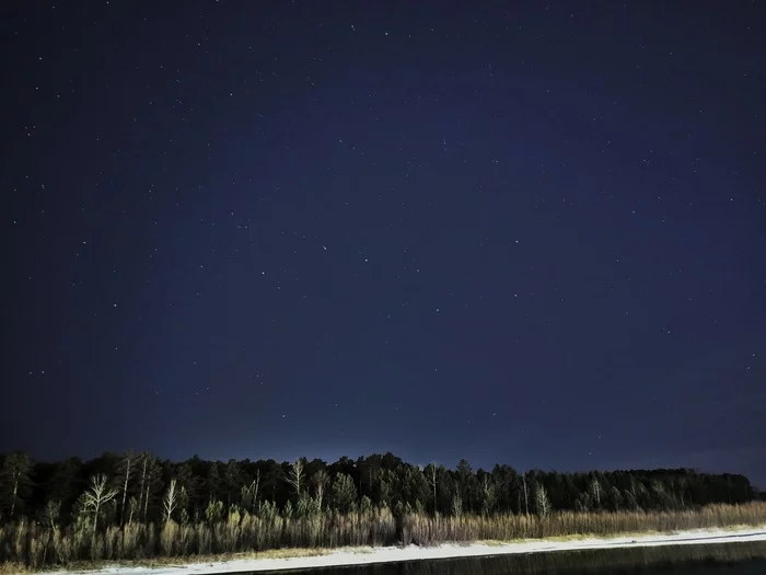 Night sky - My, Starry sky, Astrophoto