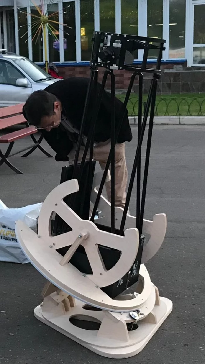 Equatorial mount for a heavy telescope - Longpost, Series Posts that are valuable to me, 3D modeling, Telescope, Crafts, Astronomy, Homemade, My