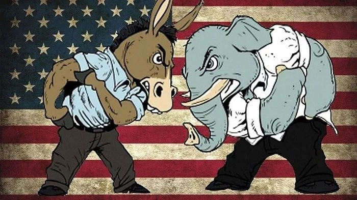 US elections: “donkeys” versus “elephants” - USA, America, Elections, Joe Biden, Donald Trump, Democrats, Republicans, Donkey, Elephants, Longpost, Politics