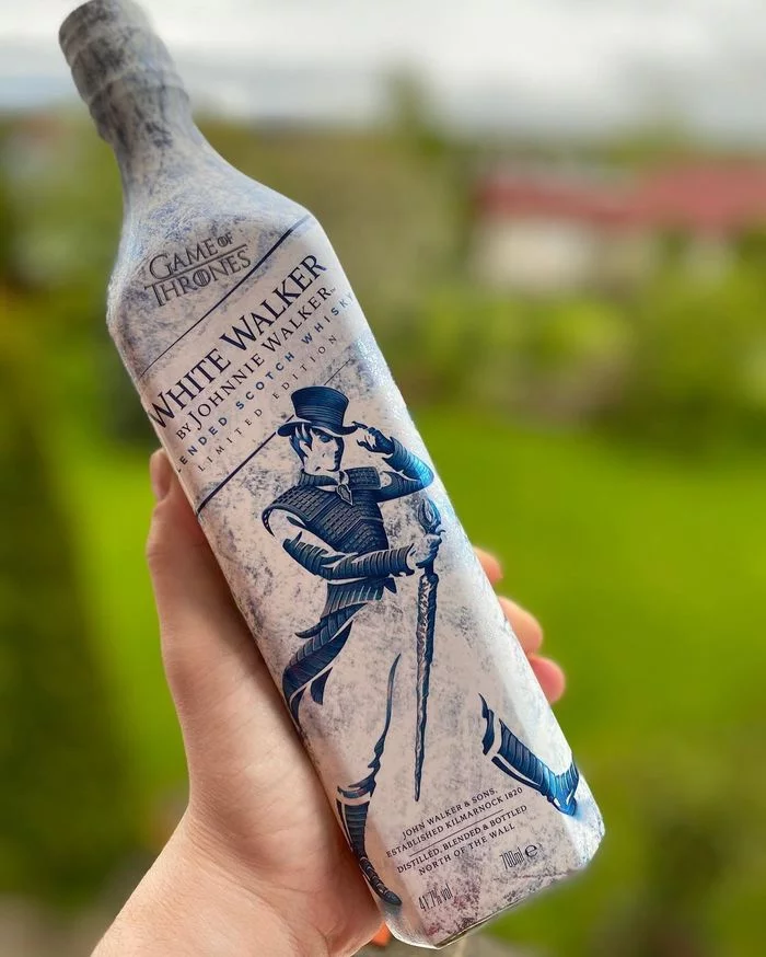 To drink or not to drink: White Walker by Johnnie Walker - My, Alcohol, Whiskey, Game of Thrones