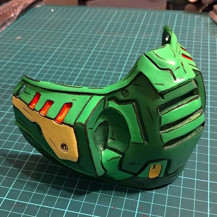 Borderlands needs some DOOM...Borderlands needs some doom - My, Doom, Borderlands, Mask, 3D печать, Longpost, Cosplay