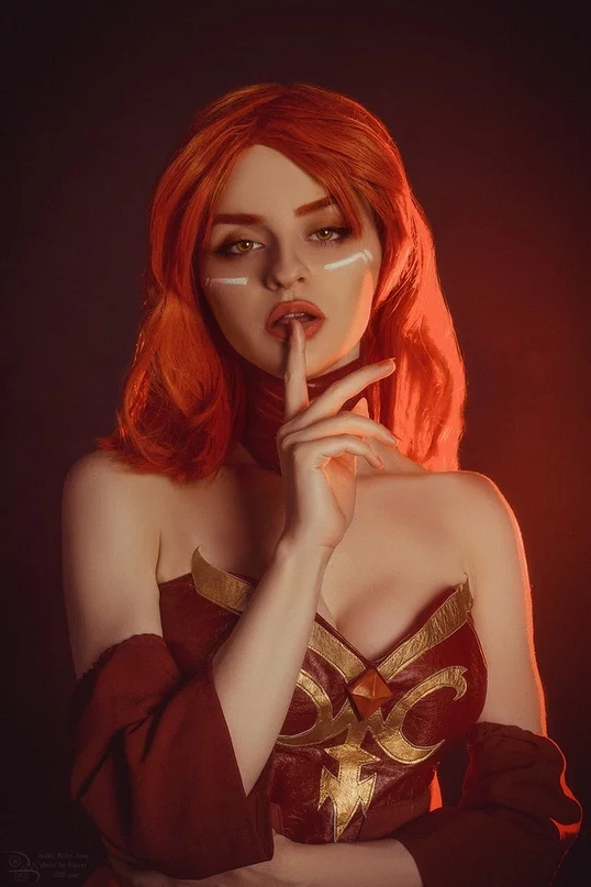 Cosplay Lina Dota 2 - Моё, Dota 2, Косплей, Лина, Lina, Длиннопост