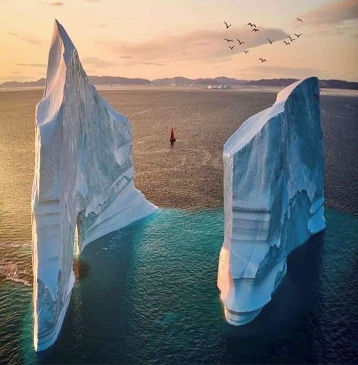 Glaciers of Greenland - Greenland, Glacier, Sea, Travels, The photo