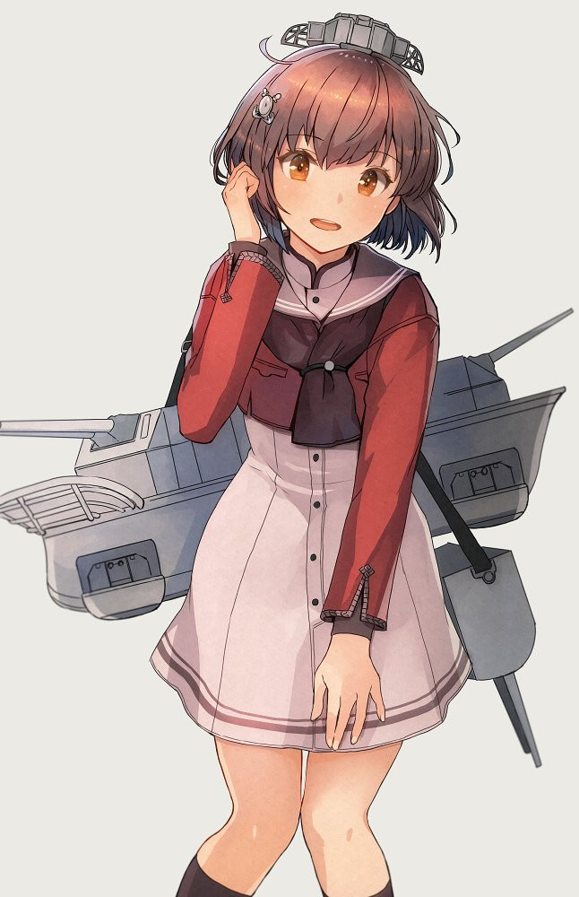 Dan Yang - Kantai Collection, Yukikaze, Аниме, Anime Art