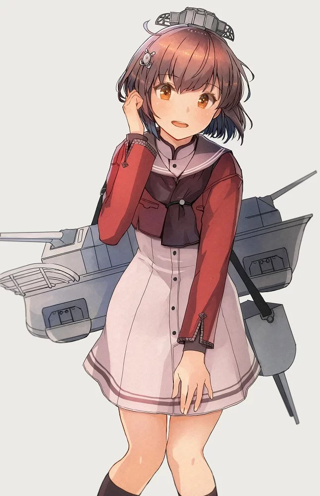 Dan Yang - Kantai collection, Yukikaze, Anime, Anime art