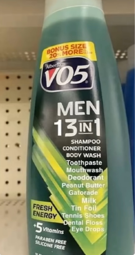 13 in 1 for men - Shampoo, Men