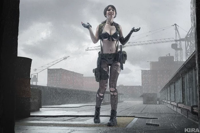 Quiet - NSFW, Cosplay, Girls, Rifle, Games, Lada Lumos, Longpost, Kmitenkova_photoarts, Quiet, Metal gear solid 5