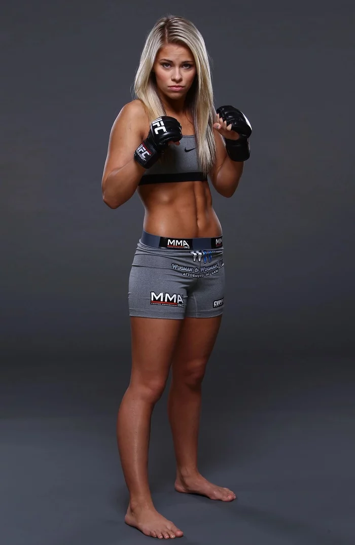 Paige Van Zant - NSFW, Paige VanZant, Strong girl, MMA, Longpost