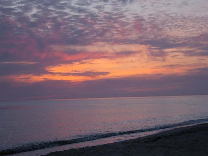 Закат на Балтике - Моё, Калининградская область, Балтика, Длиннопост