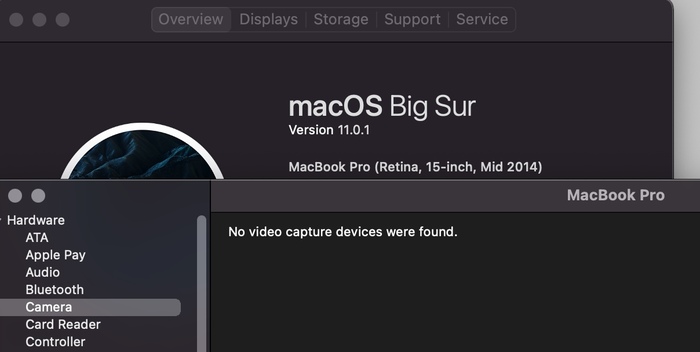 MacBookPro: Big Sur - My, Apple, Macbook, Camera, Update, Osx, Bug, Surprise, Surprises