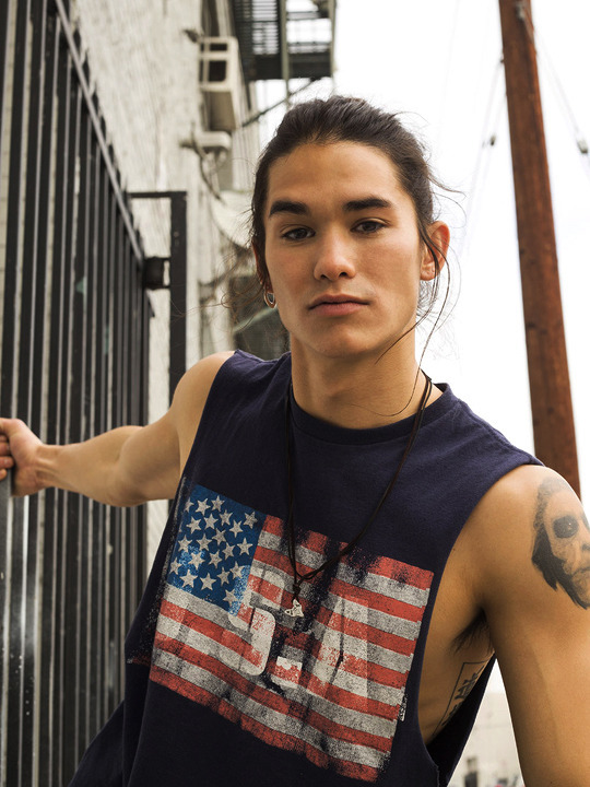 Exotic beauty. Booboo Stewart. Admiring photo post - Actors and actresses, beauty, Torso, dust, Werewolves, Playgirl, GIF, Longpost, From the network, Long hair, Guys