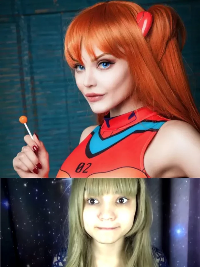 Reverse side of cosplay or moon prism, give me strength - Cosplay, Cosplayers, Asians, Photoshop, Before, After, Retouch, Makeup, No make up, No filters, Changes, Costume, Transformation, Longpost