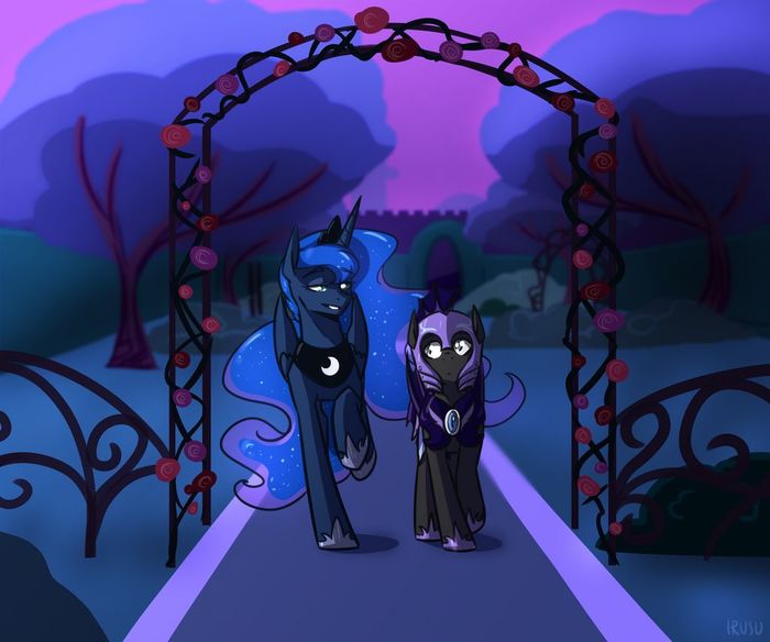 Walk - My little pony, Princess luna, Night Guard, Irusu