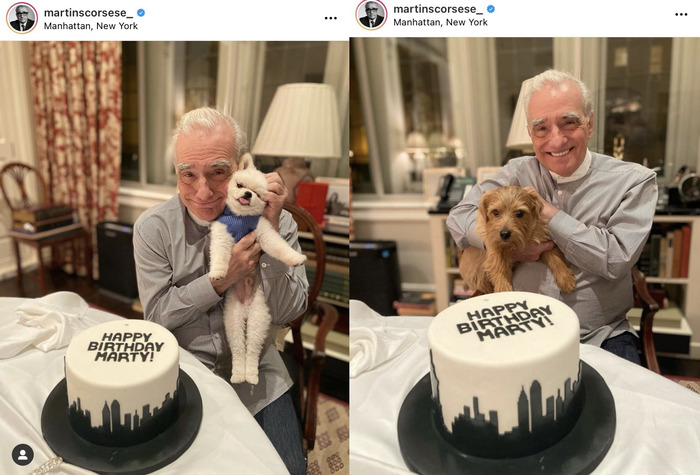 Мартин Скорсезе отпраздновал день рождения