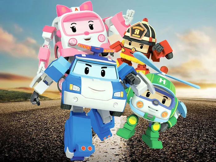 The world of the victorious Skynet or Robocar poli and his friends - My, Robocar Paulie, Skynet, Terminator, Nuclear war, Future