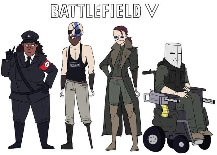 Battlefield V maximum tolerance - Computer games, Battlefield v, Tolerance, Humor