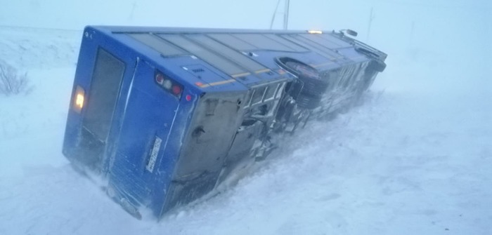 Автобус устал