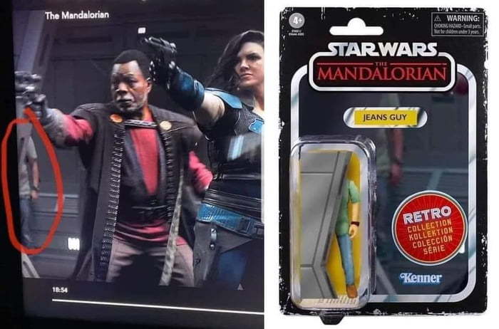 New action figure from the series The Mandalorian - Mandalorian, Star Wars, Serials