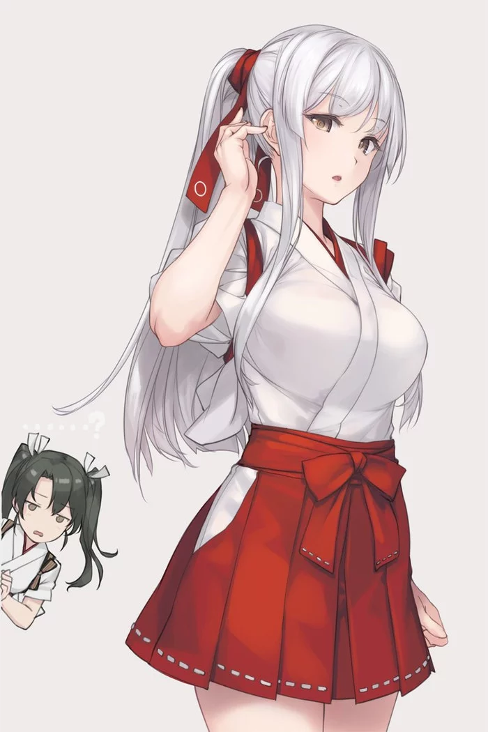 Shoukaku-nee - Kantai Collection, Аниме, Anime Art, Shoukaku, Zuikaku