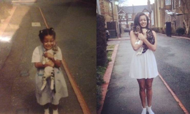 We grew up together) - cat, Kittens, It Was-It Was, Longpost, Children