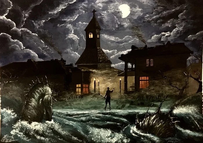 Howard Lovecraft. Mystery over Innsmouth - Howard Phillips Lovecraft, Books, Plot, Retelling, Story, Longpost, Innsmouth