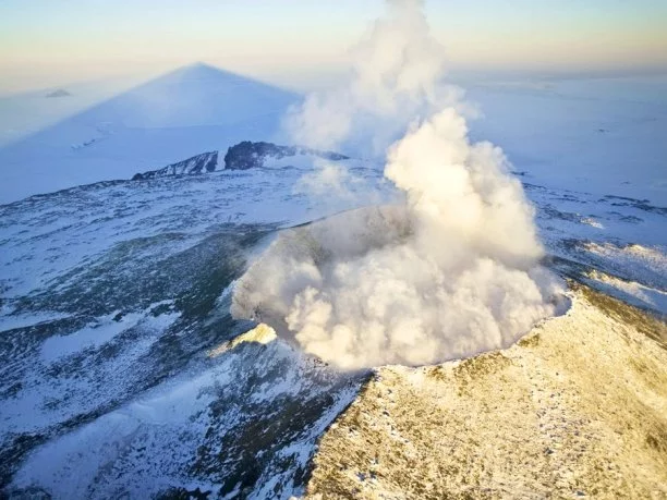 Volcanoes of Antarctica. The future of planet Earth. And how is it related - Antarctica, Volcano, Eruption, Melting glaciers, Lava, Story, Land, Longpost, Erebus Volcano