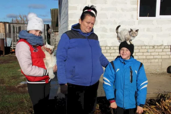 Gas heating was connected to the new house of the family of fire victims from the Kovylkinsky district - My, Activists, Volunteering, Mordovia, Family, Pogoreltsy, Help, Gas equipment, Heating, Heat, Positive