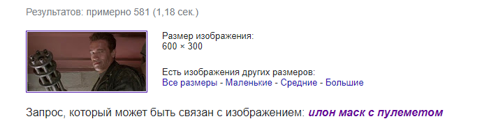 Гугл что-то знает - Скриншот, Илон Маск, Арнольд Шварценеггер, Терминатор 2: Судный день