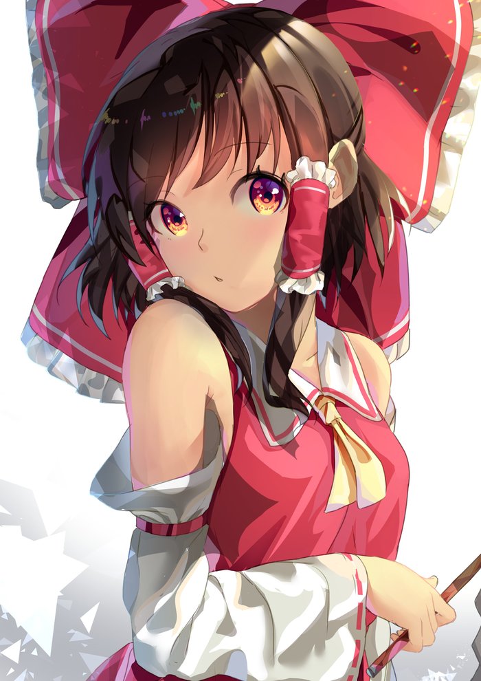Hakurei Reimu Touhou, Anime Art, , Hakurei Reimu