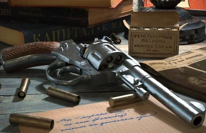 Why Russian officers did not like the Nagan revolver - Revolver, Nagant, Weapon, Device, Peculiarities, Interesting, Video, Longpost, Firearms