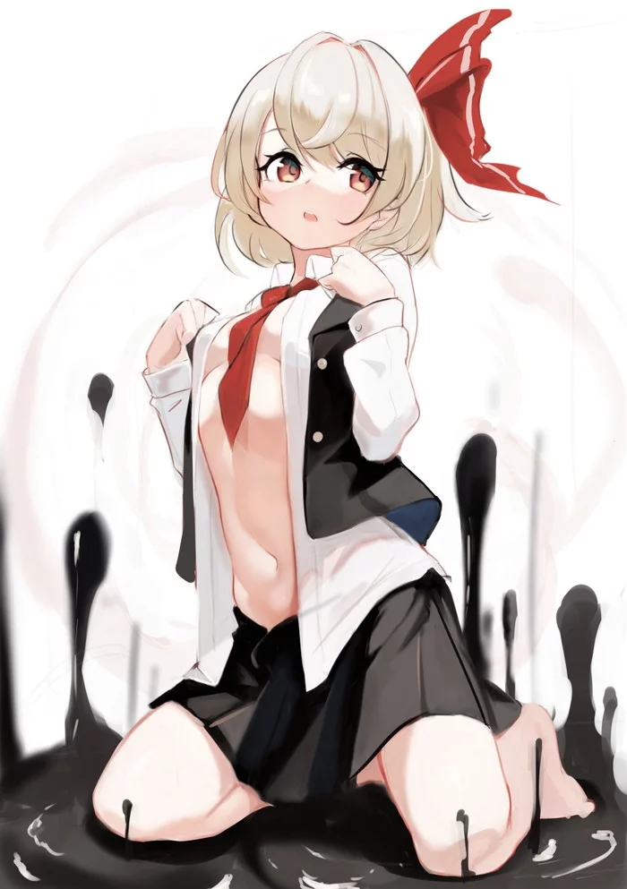 Rumia - NSFW, Touhou, Anime Art, Аниме, Rumia, Lumo 1121