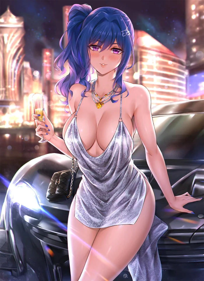 St. Louis - NSFW, Azur lane, St louis, Anime art, Anime, Art, Erotic, Boobs, Game art