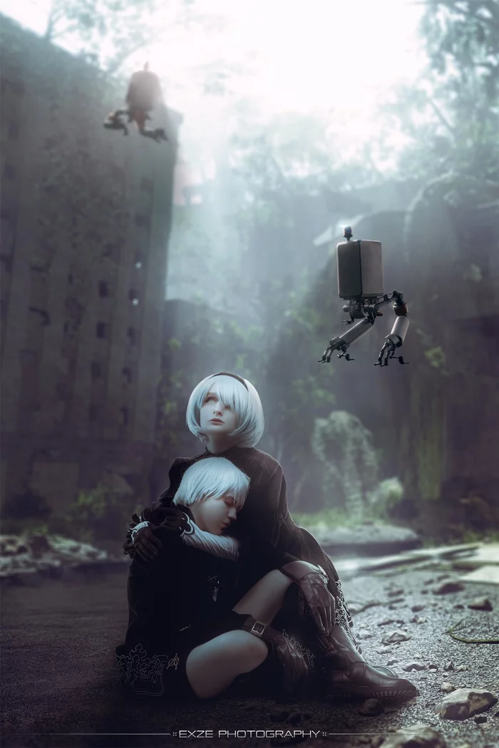 Косплей по NieR Automata - Моё, NIER Automata, Косплей, NIER, Длиннопост