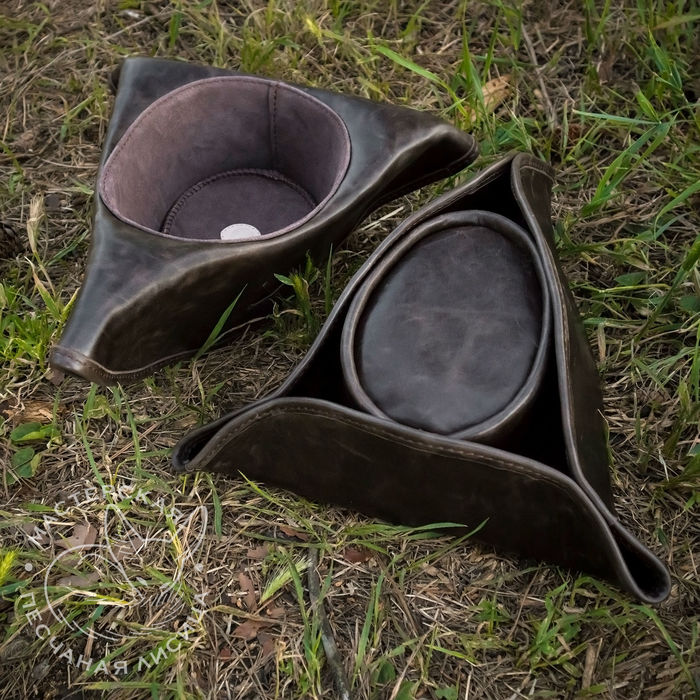 Австралийка и две треуголки Ручная работа, Шляпа, Крафт, Своими руками, Изделия из кожи, Длиннопост, Треуголка, Рукоделие без процесса, Австралийская шляпа