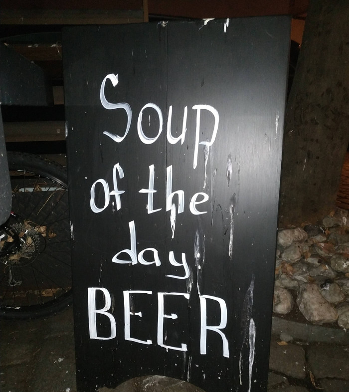 Пражский суп дня: