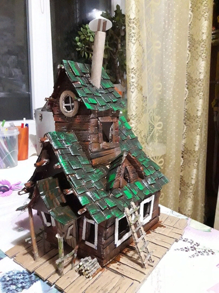 Не гранитные будни Хобби, Картон, Изделия из картона, Длиннопост