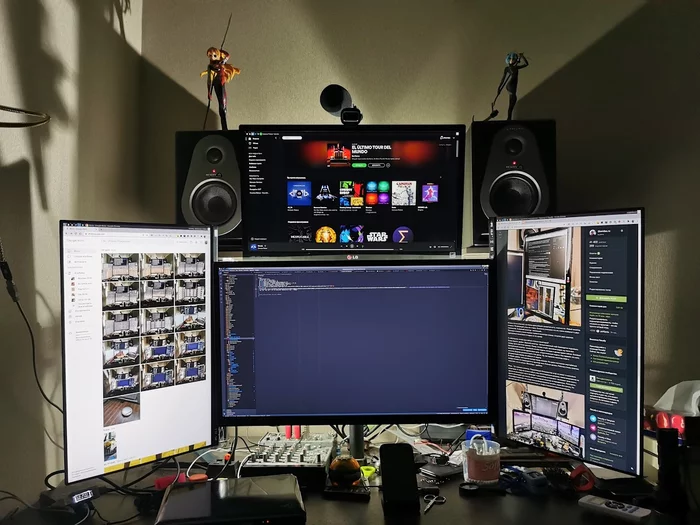 Мониторы | Upgrade - Моё, IT, Компьютерное железо, Рабочий стол, Рабочее место, Монитор, Длиннопост