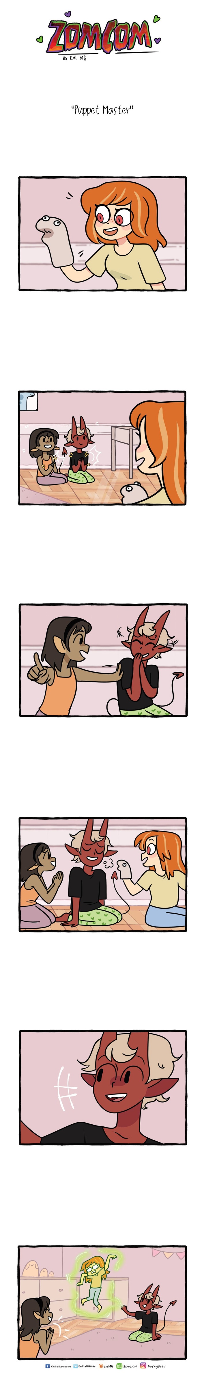 Комикc серии ZOMCOM "Кукольник"