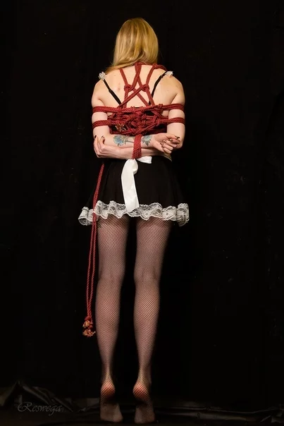 Shibari Maid Continuation - NSFW, My, Shibari Reswega, BDSM, Bondage, Professional shooting