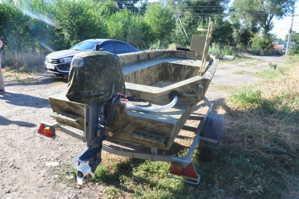 HDPE boat (similar to Havoc) - My, A boat, Your boat is ready, Powerboat, Mental hospital, Engels city, Longpost