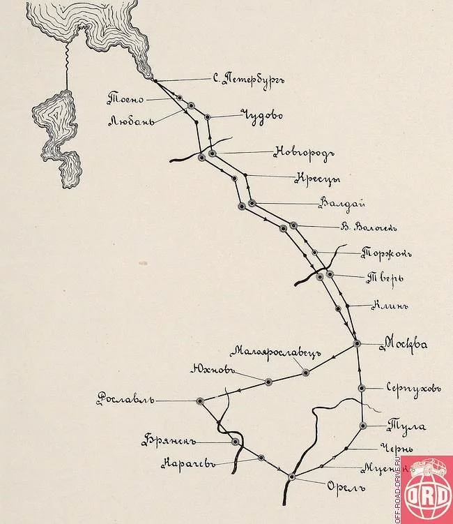 Пробег 1912 года на иностранных грузовиках по России по маршруту С-Пб-Москва-Тула-Орел-Брянск - Авто, Автопробег, Российские дороги, Мост, Тула, Орел, Карачев, Брянск, Ретроавтомобиль, Грузовик, Москва, Санкт-Петербург, Длиннопост, История, Российская империя