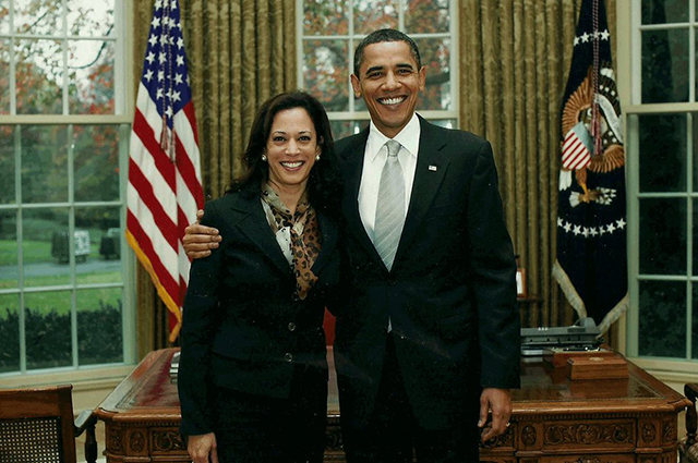 Dream and be ambitious! © - Politics, Negative, USA, Vice president, Democrats, Politicians, Career, Men and women, , Relationship, Picture with text, The photo, Joe Biden, Barack Obama, Longpost, Kamala Harris