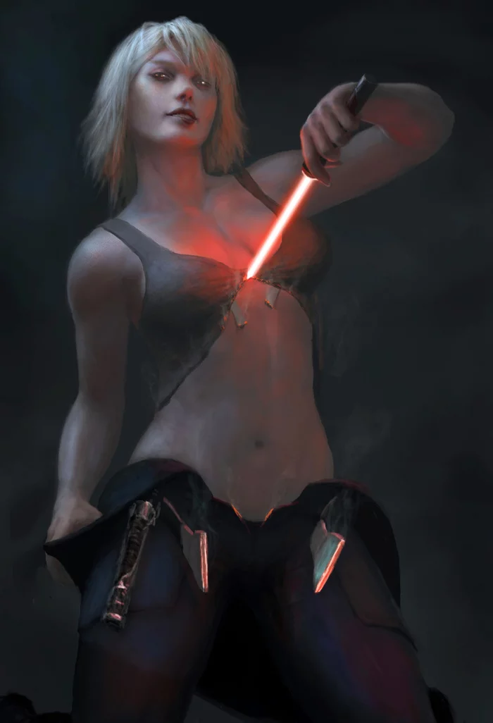 Lana Beniko - NSFW, Art, Games, Girls, Star wars: the Old Republic, Alex Cristi, Longpost