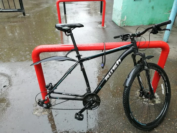 Protected from theft - A bike, Theft