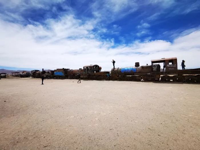 Latin American checkmark - Uyuni: cemetery of steam locomotives (03.12.2019) - My, Tourism, Travels, South America, Longpost, Series Latin American Tick 20192020