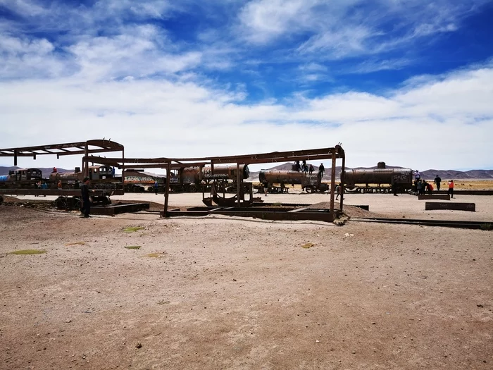 Latin American checkmark - Uyuni: cemetery of steam locomotives (03.12.2019) - My, Tourism, Travels, South America, Longpost, Series Latin American Tick 20192020