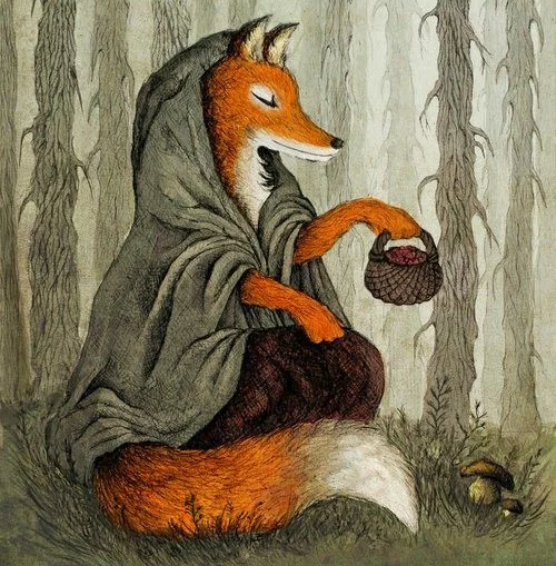 Fox's remorse - My, Fable, Poems, Parable, Story, Literature, Humor, Repentance, Fox