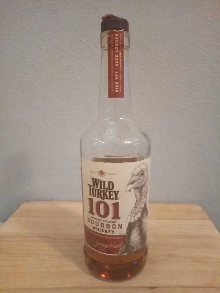 Wild Turkey 101 - Виски, Бурбон, Обзор, Длиннопост, Алкоголь