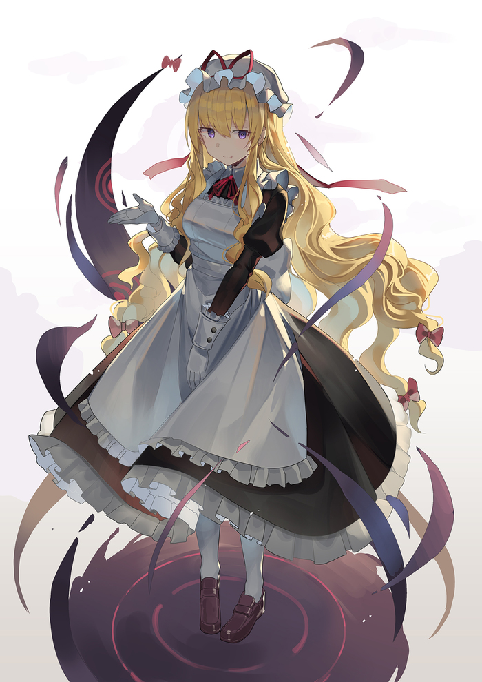 Yakumo Yukari Touhou, Yakumo Yukari, Anime Art, , Rin falcon