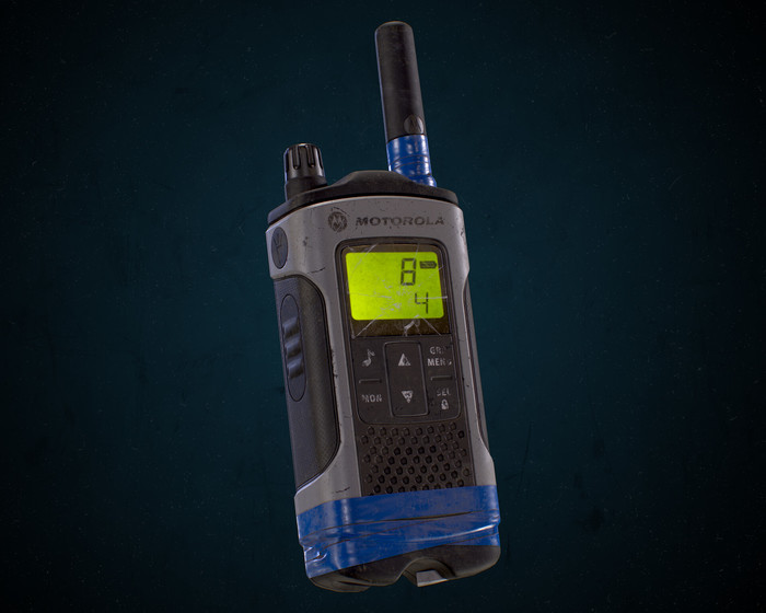 Motorola TLKR T80 3D , 3ds Max, , Pbr, , 